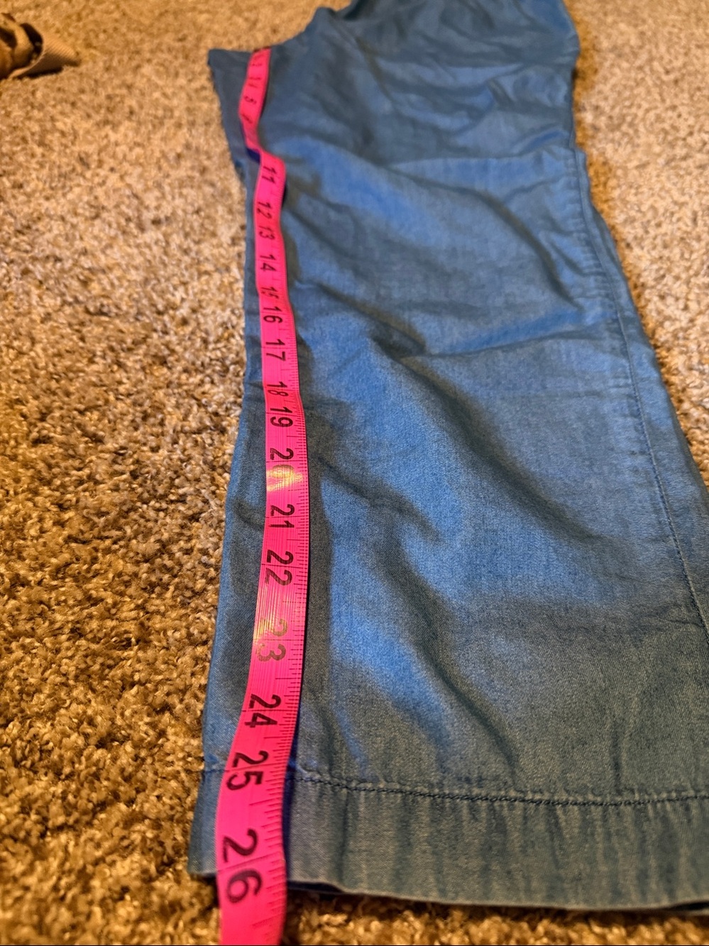 Ruby Rd blue pull-on pants (8P) - EUC! - Picture 5 of 7